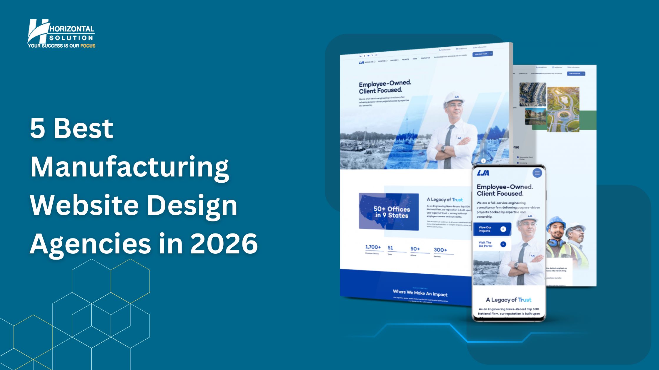 5 Best Manufacturing Website Design Agencies in 2026